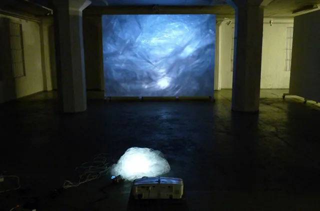 Empyrean (2014), light installation, live video