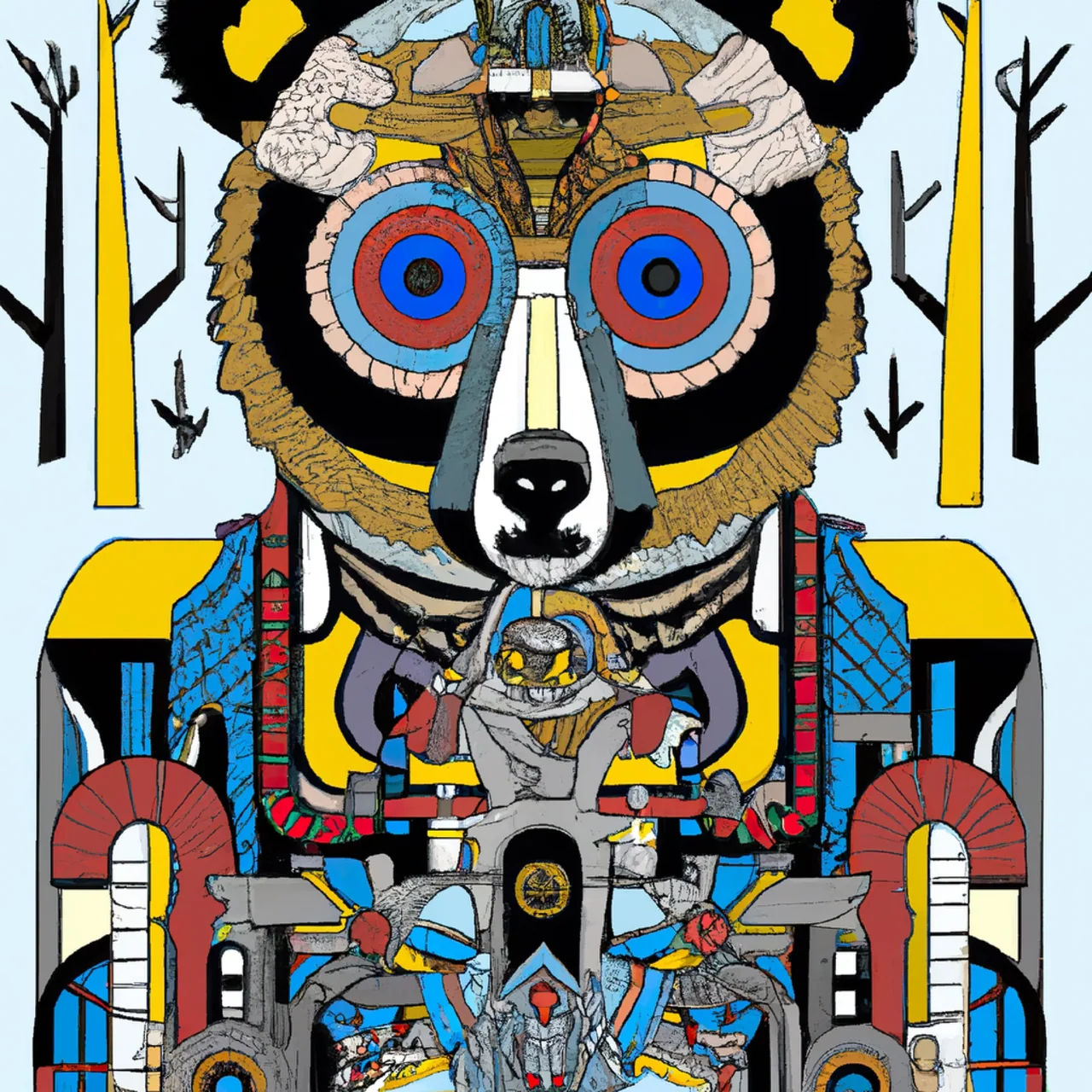 Otsos (2023), AI art