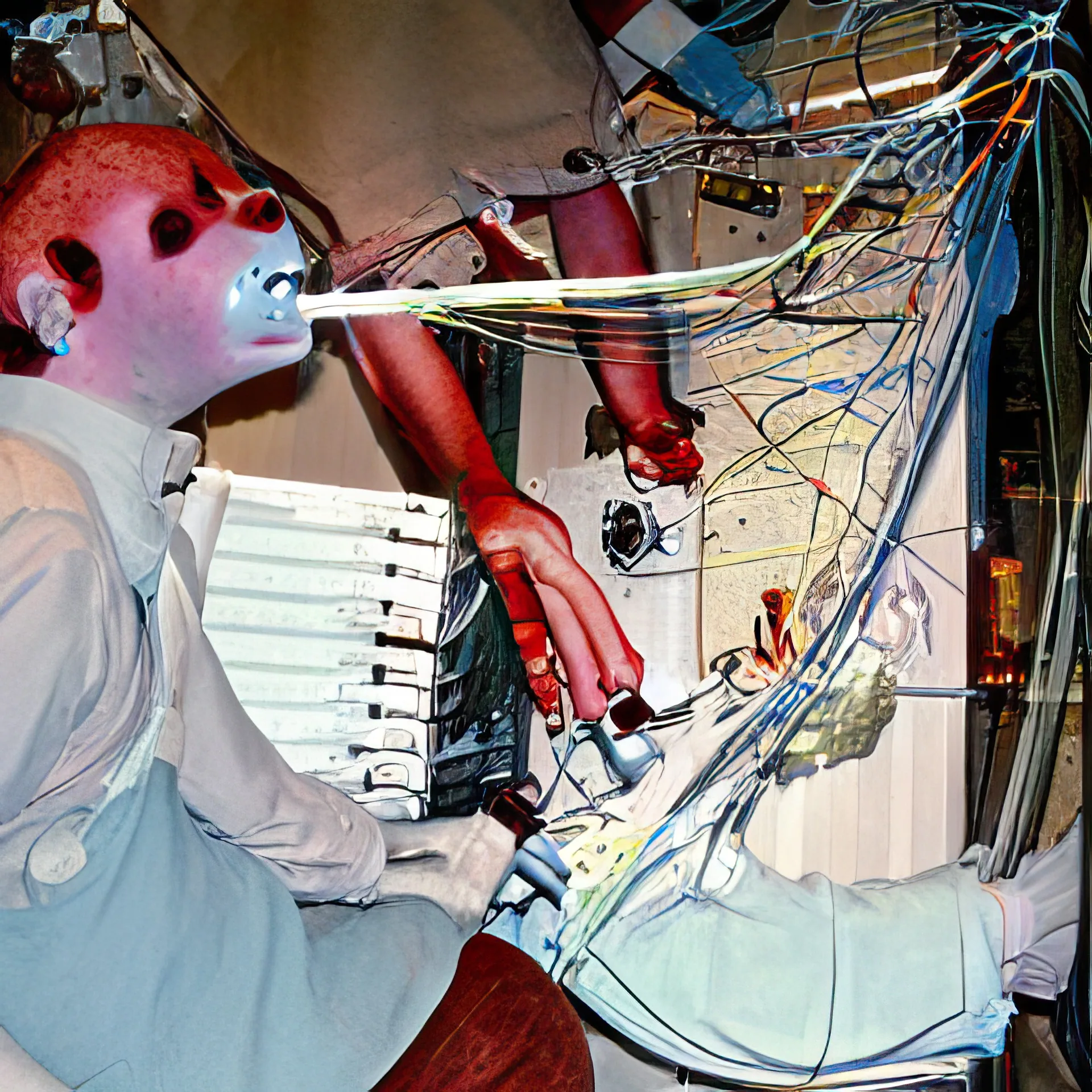 unca_nniness (2024–25), AI image series